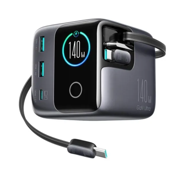 JOYROOM-JR-TRD01-PODIX-140W-5-Port-GaN-Charger-–-Multi-Function-USB-Charging-Station-for-HomeOffice