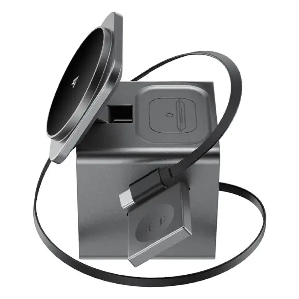 ACEFAST E34 3-in-1 Desktop Wireless Charging Holder (2)