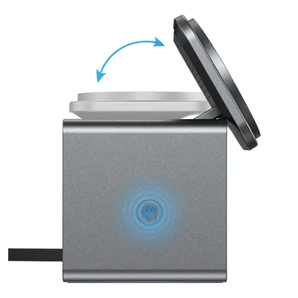 ACEFAST E34 3-in-1 Desktop Wireless Charging Holder (1)
