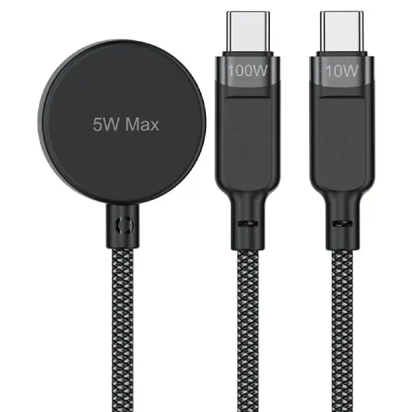 ACEFAST C6-11 3-in-1 100W Charging Data Cable with Wireless Charger (1)
