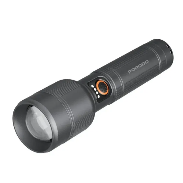 Porodo-Lifestyle-Lumalite-1200-Rechargeable-LED-Flashlight
