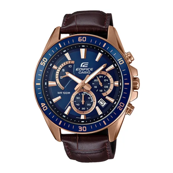 Casio Edifice EFR-552GL-2AV Bluetooth Smarthphone-link Steel Men’s Watch