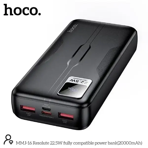 Hoco MMJ16 Resolute 20000mAh Power Bank