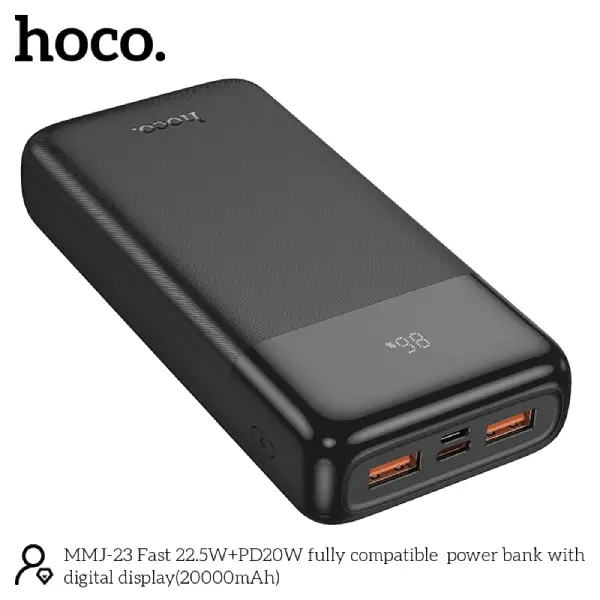 Hoco MMJ23 22.5W Fast Charging 20000mAh Power Bank (1)