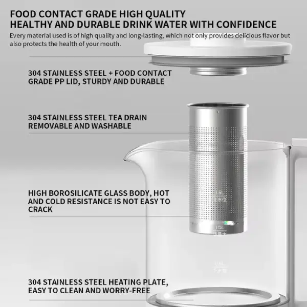 Xiaomi Mijia Multifunctional Health Kettle N1 Electric Pot (3)