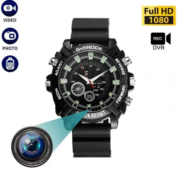AR28 HD Watch Camera 32GB Night Vision