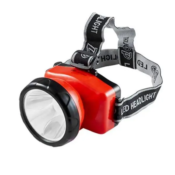 Duration Power DP-744C Rechargeable Head Torch LED Light - Red