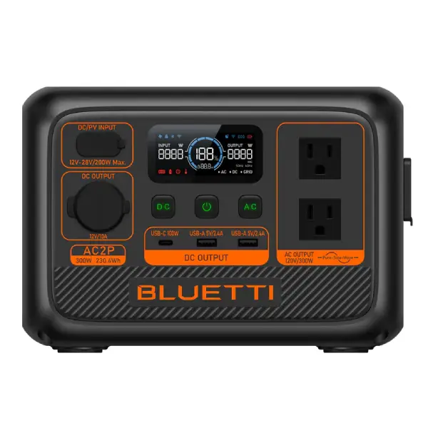 BLUETTI Premium 20 AC2P 300W Portable Power Station