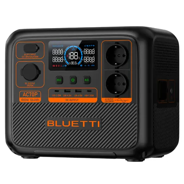 BLUETTI AC70P Portable Power Station _ 1000W 864Wh (2)