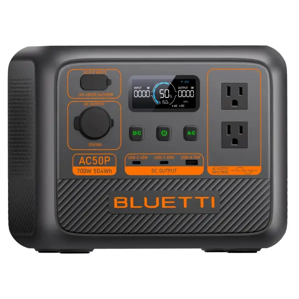 BLUETTI AC50P Portable Power Station _ 700W 504Wh (1)