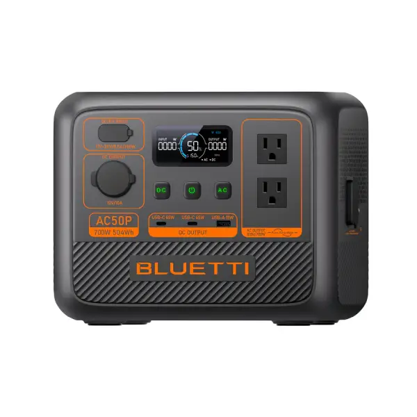 BLUETTI AC50P Portable Power Station _ 700W 504Wh