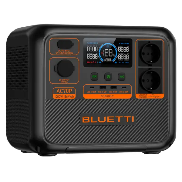 BLUETTI AC70P Portable Power Station _ 1000W 864Wh (4)