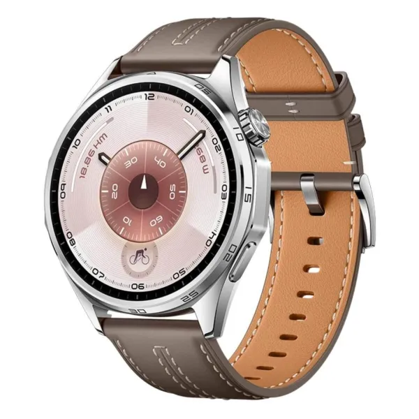 Huawei-Watch-GT-6-46mm-Gray-Leather 1