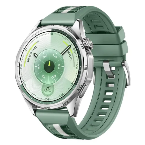 Huawei-Watch-GT-6-46mm-Green-Woven 2
