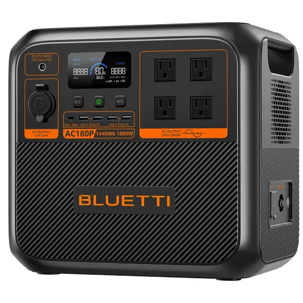 BLUETTI AC180P Portable Power Station (2)