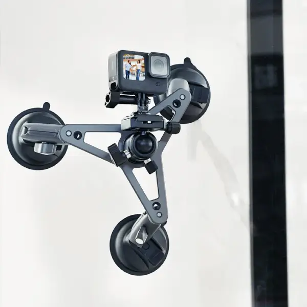 TELESIN TE-TSB-001 Three Suction Cups Camera Mount (9)