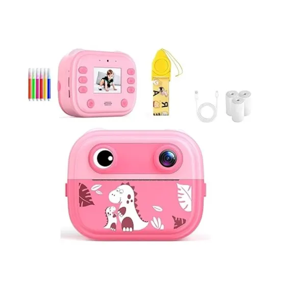 Y16 Kids instant Print Camera With 3 Extra Paper Rolls 1