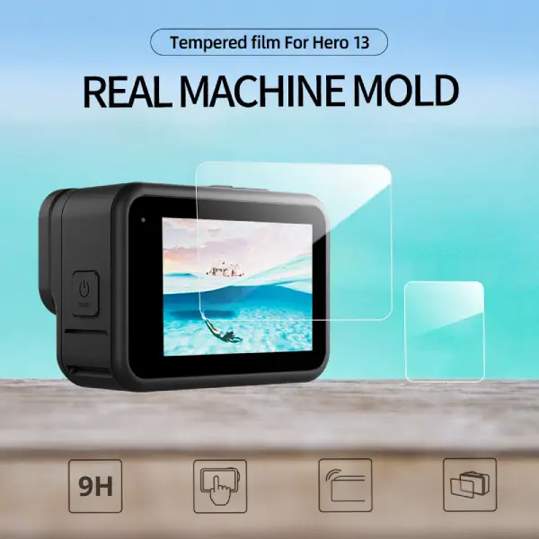 TELESIN S6-FLM-07-TGP Tempered Glass Screen and Lens Protector for GoPro Hero 13