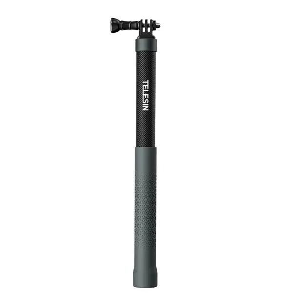 TELESIN GP-MNP-002 1.2m Adjustable Carbon Fiber Selfie Stick