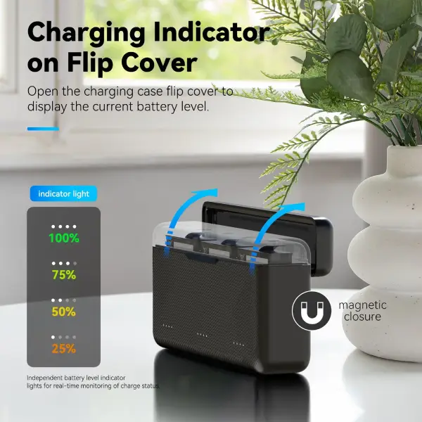Telesin S0-BCG-02-TDJ Charging Box for DJI Action4_3_5pro (4)