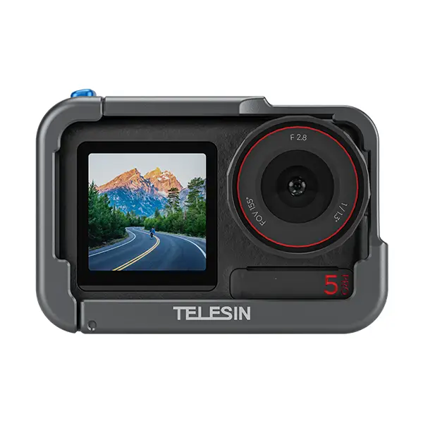 Telesin S6-FMS-13-TDJ Ultra-light Metal Cage for DJl Action 5 Pro_4_3 (3)