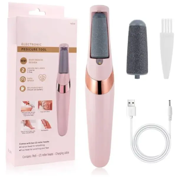 Finishing Touch Flawless Pedi Electronic Pedicure Tool Dual Speed Rechargeable