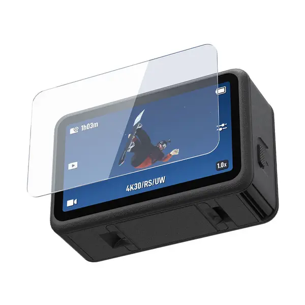 TELESIN S6-FLM-25 Tempered Glass Screen Protector for DJI Osmo Action 6 (1)