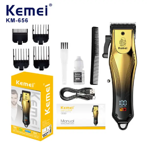 Kemei KM 656 Professional Hair Salon Cutting Trimmer (1)