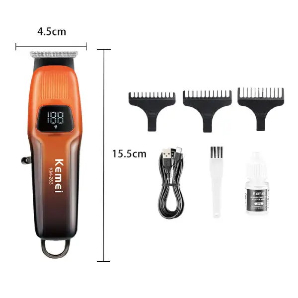 Kemei KM-263 Professional Hair Beard Trimmer (2)