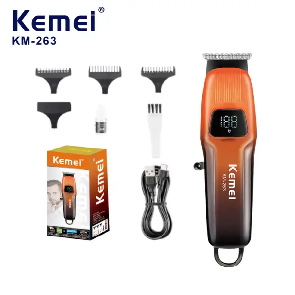 Kemei KM-263 Professional Hair Beard Trimmer