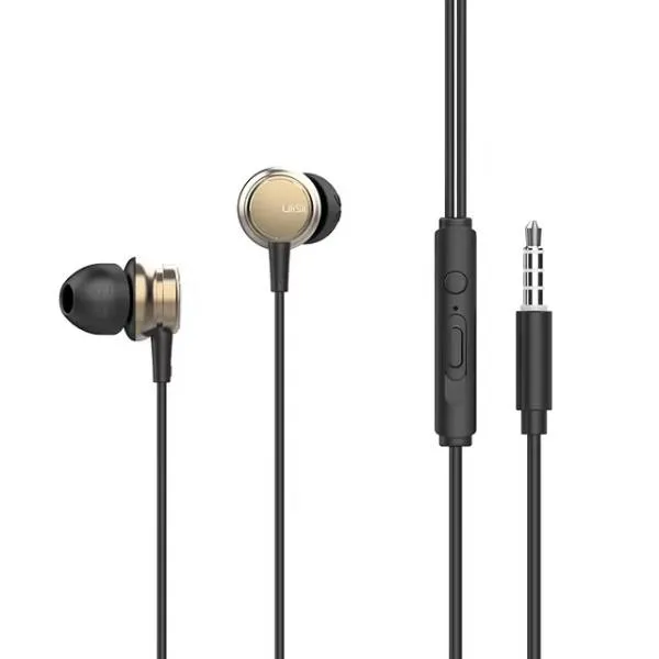 UiiSii-HM9-Dynamic-Heavy-Bass-Earphones-With-Mic_Gold 2
