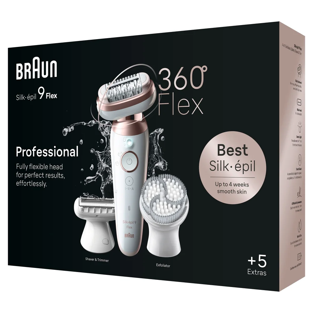 Braun Silk-épil Series 9 Flex 9-060 3D Epilator