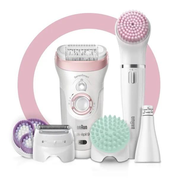Braun SES9-985 Silk-epil Wet and Dry Epilator