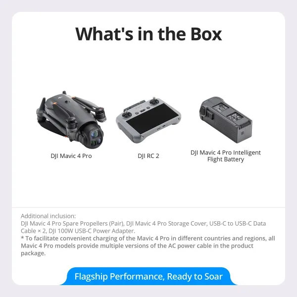 DJI Mavic 4 Pro Drone with DJI RC- 2 2