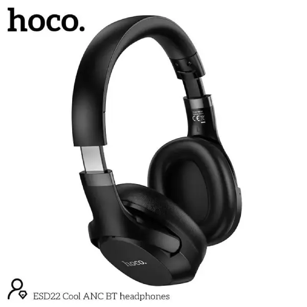 Hoco ESD22 Cool ANC Bluetooth Headphone (1)