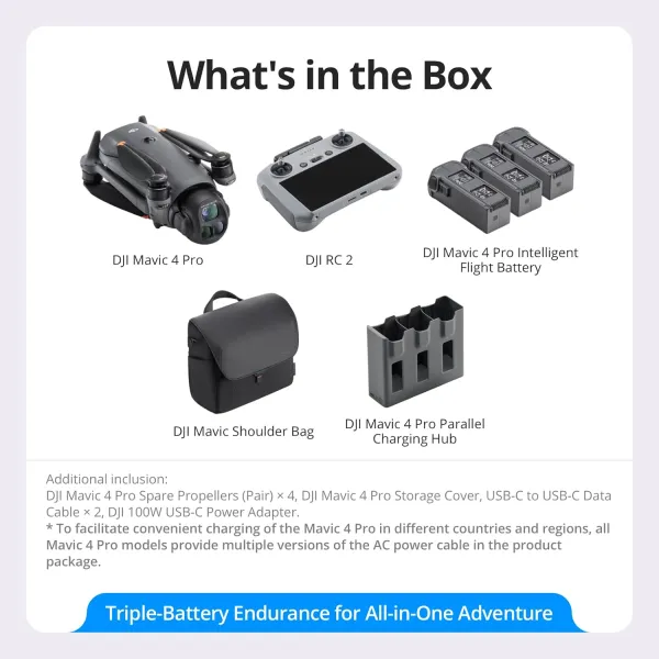 DJI Mavic 4 Pro Drone with Fly More Combo 2