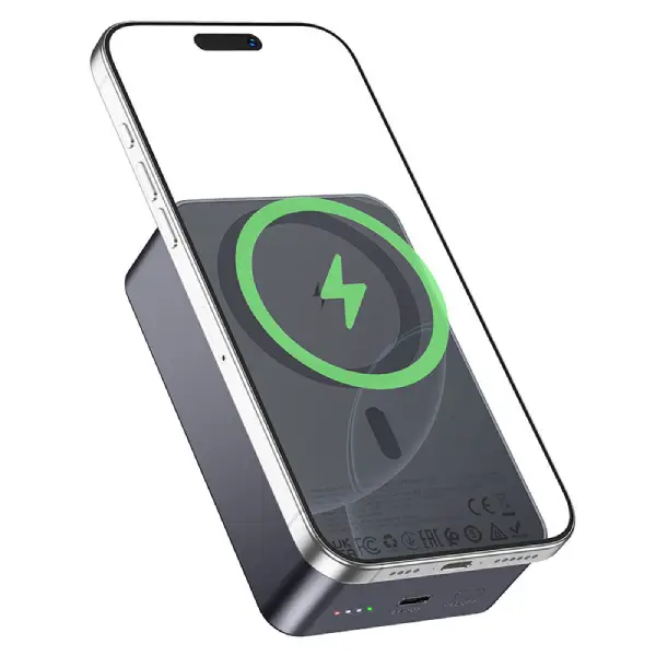 Hoco J160B PD 20W 20000mAh Wireless Magnetic Power Bank (1)