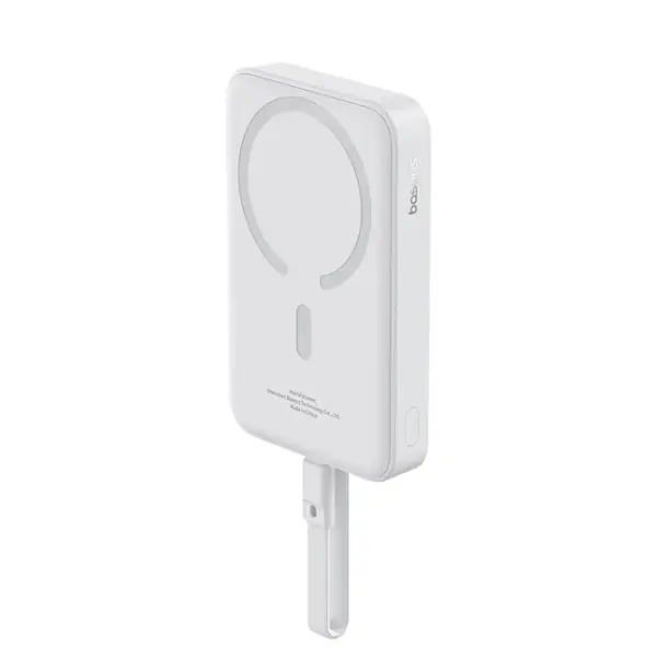 Baseus PPCXM10T Magnetic Power Bank 30W 10000mAh With Built-in USB-C Cable (1)