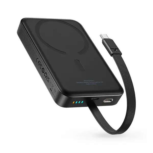 Baseus PPCXM10T Magnetic Power Bank 30W 10000mAh With Built-in USB-C Cable (4)