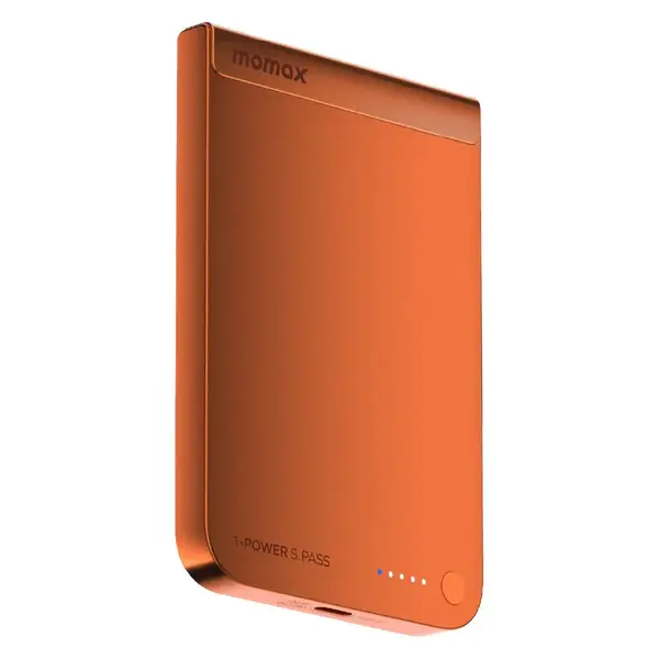 Momax 1-Power S.Pass 5000mAh Qi2 Magnetic Wireless Battery Pack (2)