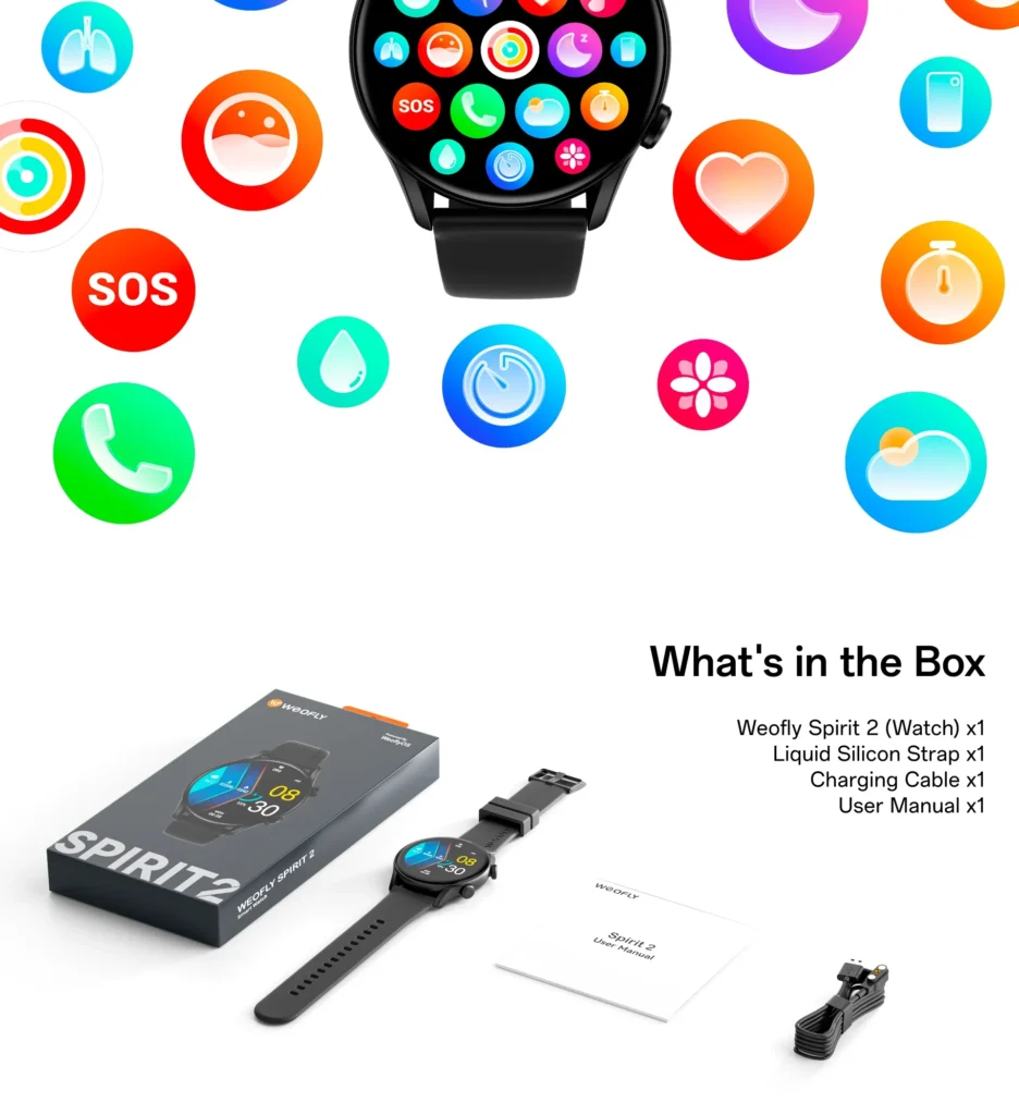 Weofly Spirit 2 Smart Watch