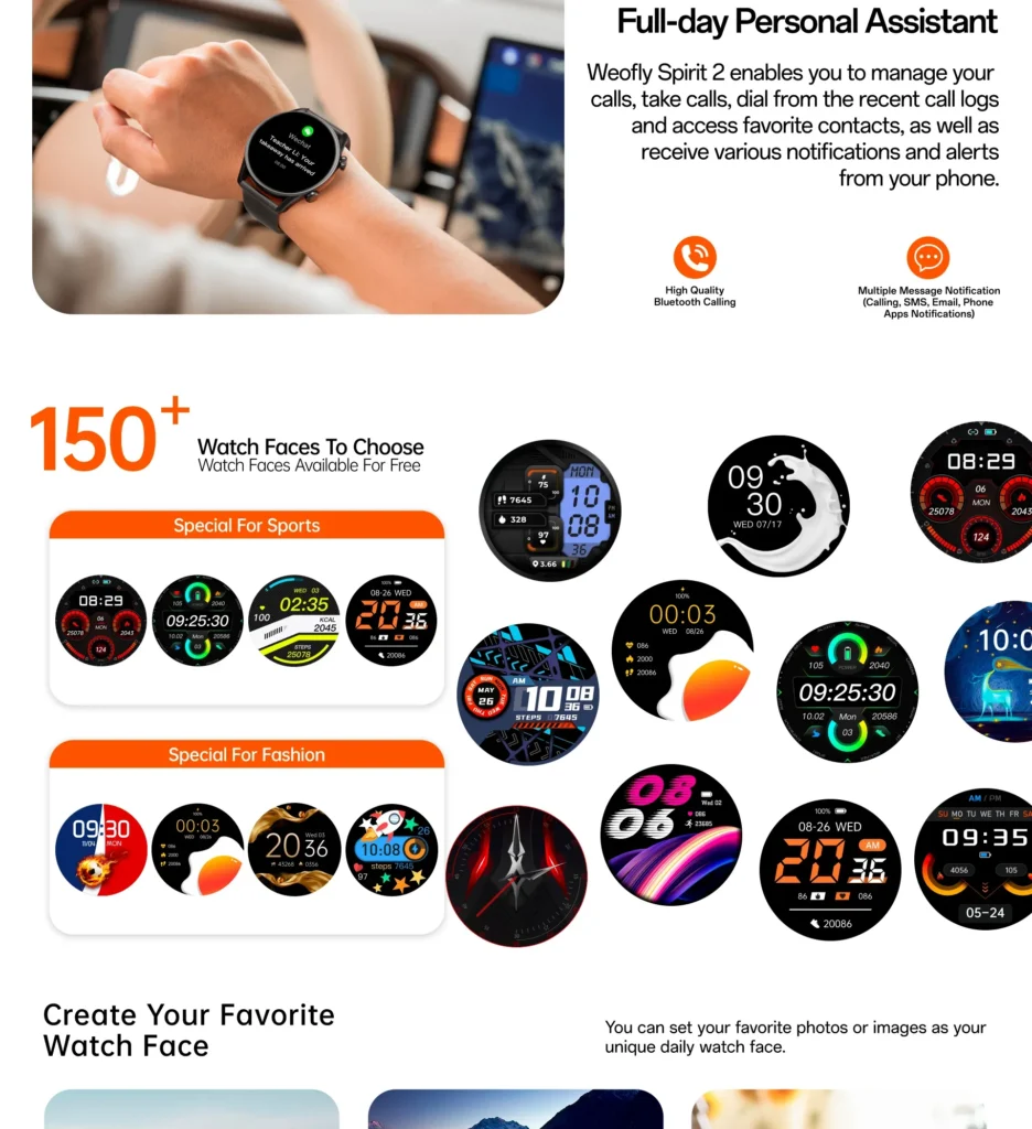 Weofly Spirit 2 Smart Watch