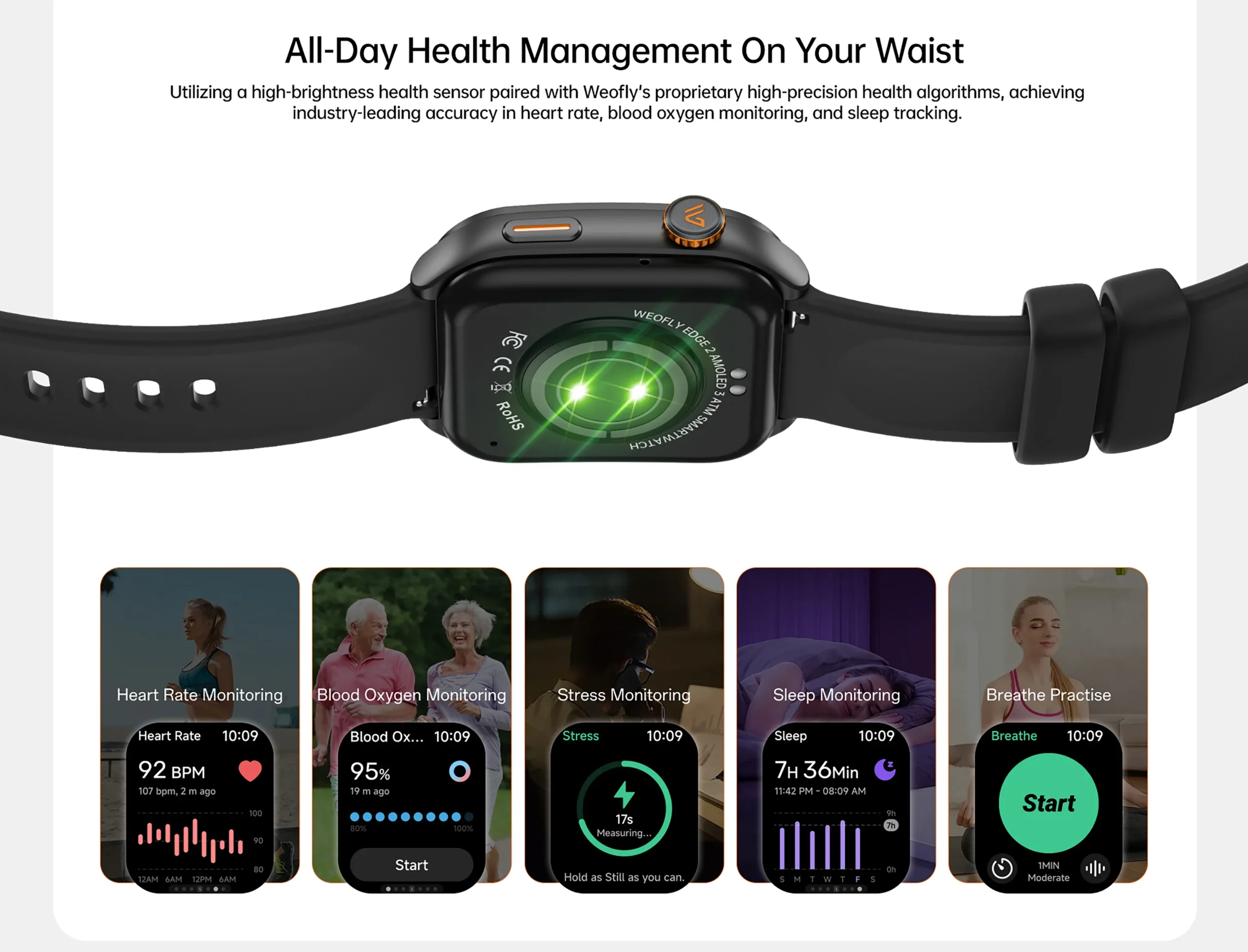 Weofly Edge 2 Smart Watch description image 15