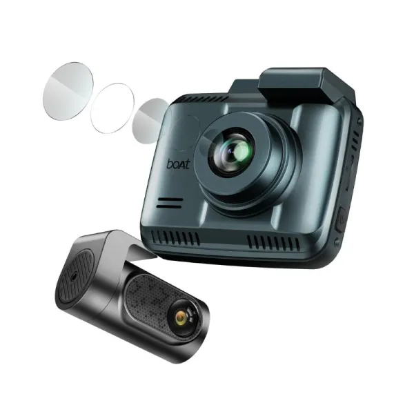 BoAt HIVE Dashcam F1 4K Safety Camera