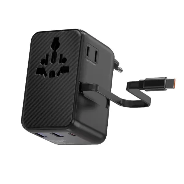 WiWU WiUA009 Aramid Fiber Warrior 70W GaN Universal Adapter