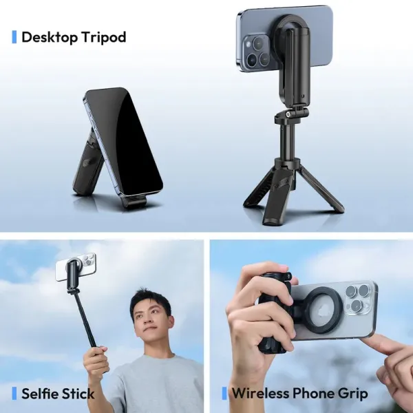 Ulanzi JJ03 3-in-1 Magnetic Phone Tripod with Remote Control 2