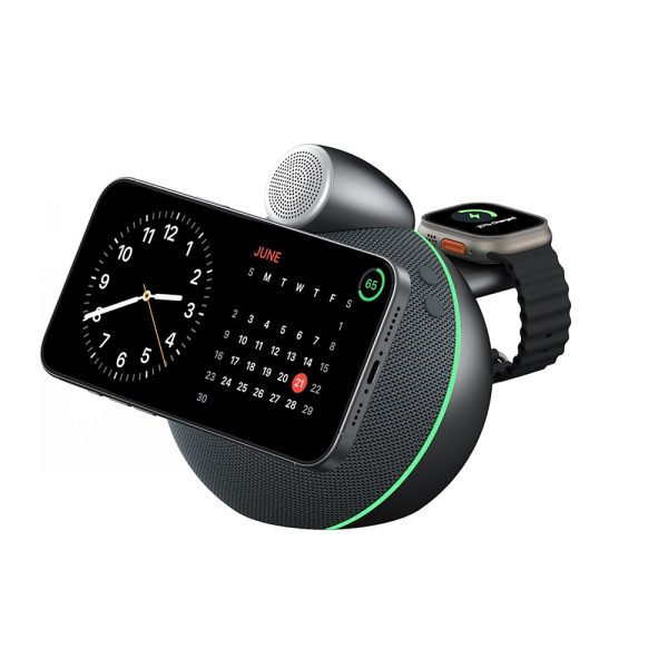 WiWU Wi-G042 Conch Wireless Charger Speaker (1)