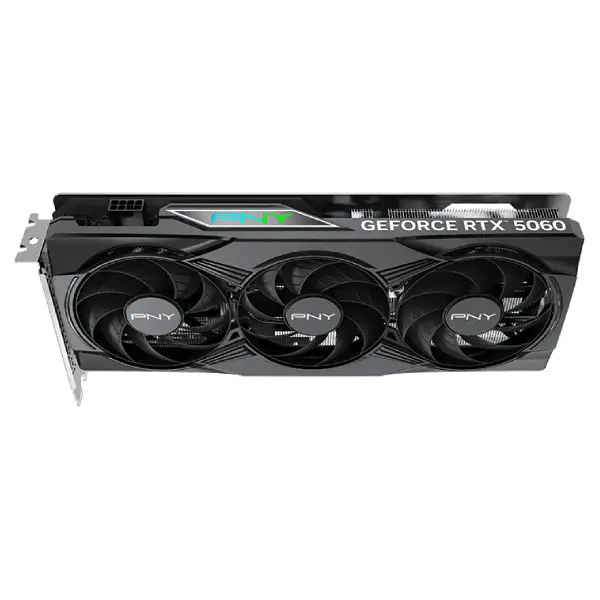 PNY GeForce RTX 5060 8GB GDDR7 ARGB EPIC-X RGB Overclocked Triple Fan Graphics Card (2)
