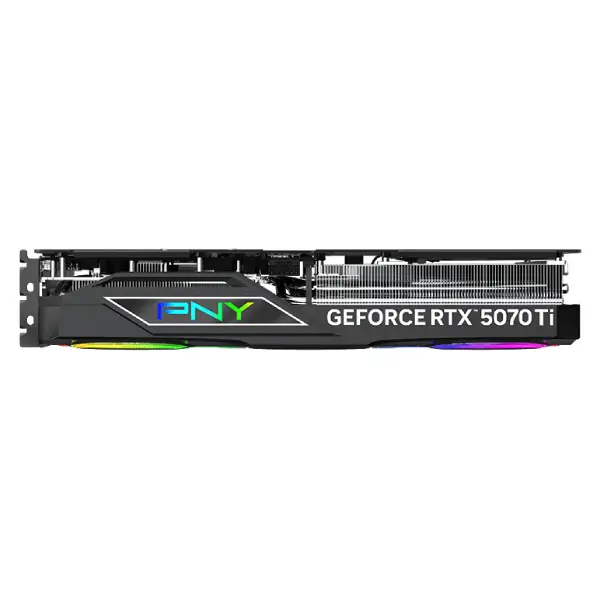 PNY GeForce RTX 5070 Ti Epic-X ARGB OC Triple Fan 16GB GDDR7 Graphic Card (3)