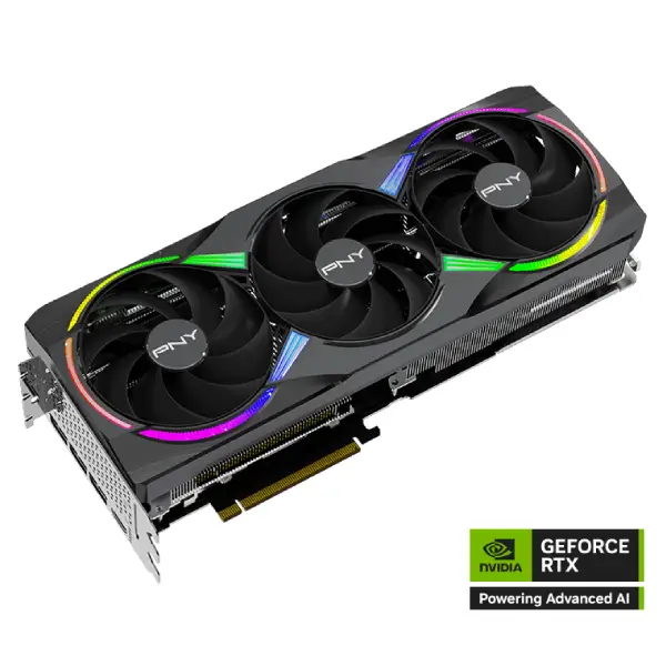 PNY GeForce RTX 5070 Ti Epic-X ARGB OC Triple Fan 16GB GDDR7 Graphic Card